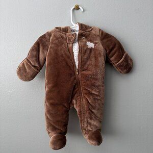Newborn Carter’s Simple Joys Bear Bunting Suit